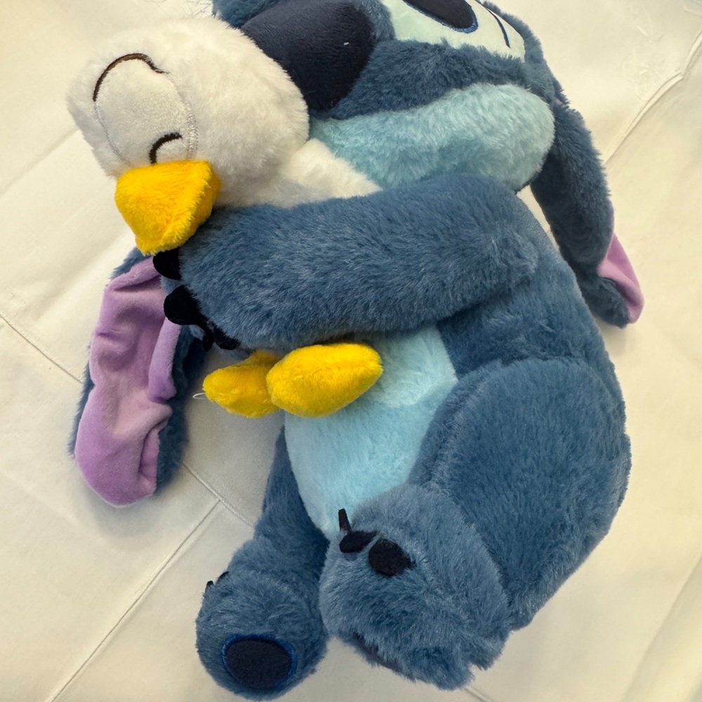 Stitch Blue and White Stuffed Animal Toy